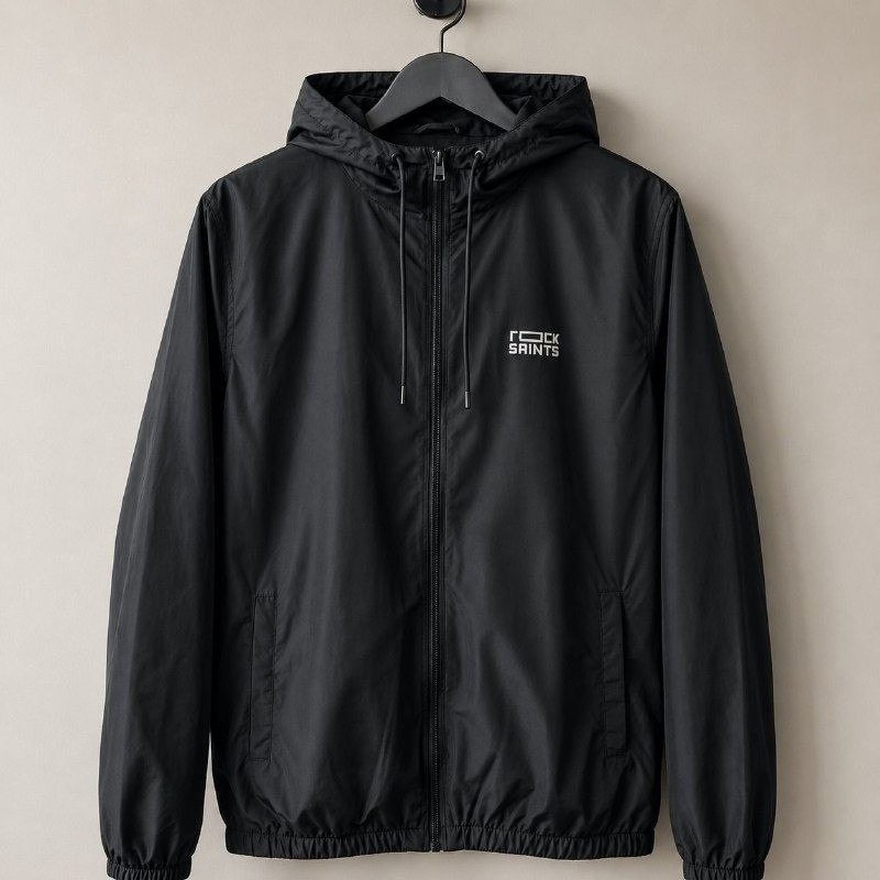 Oferta: Jaqueta Casaco Corta Vento Rock Saints Liso - Tubarão Digital