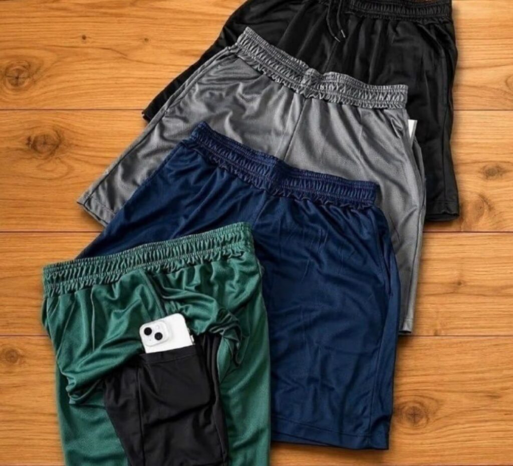 Kit 4 Shorts 2 Em 1 Dryfit Masculino Corrida Academia Treino - Oferta Verificada Mercado Livre