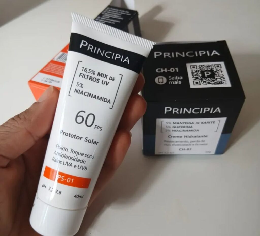 Oferta: Principia Kit Hidratação E Proteção Ch-01 + Ps-01 Fps 40 Todo Tipo De Pele Dia/noite - Tubarão Digital