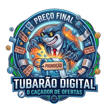 Logotipo Oficial Tubarão Digital - O Caçador de Melhores Ofertas e Cupons